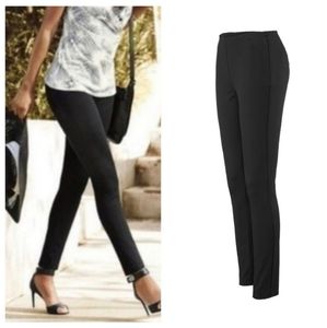 Cabi Black Side Zip Pencil Ankle Trouser 2 #5174